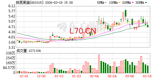陕西黑猫：2025年生产甲醇约20万吨